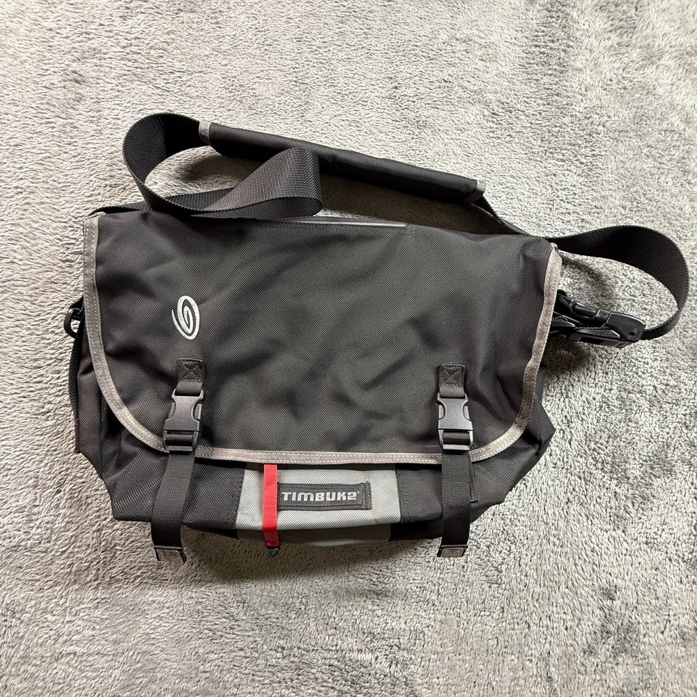Timbuk2 Messenger Bag Black Commute Cross Body Shoulder Padded Laptop Travel